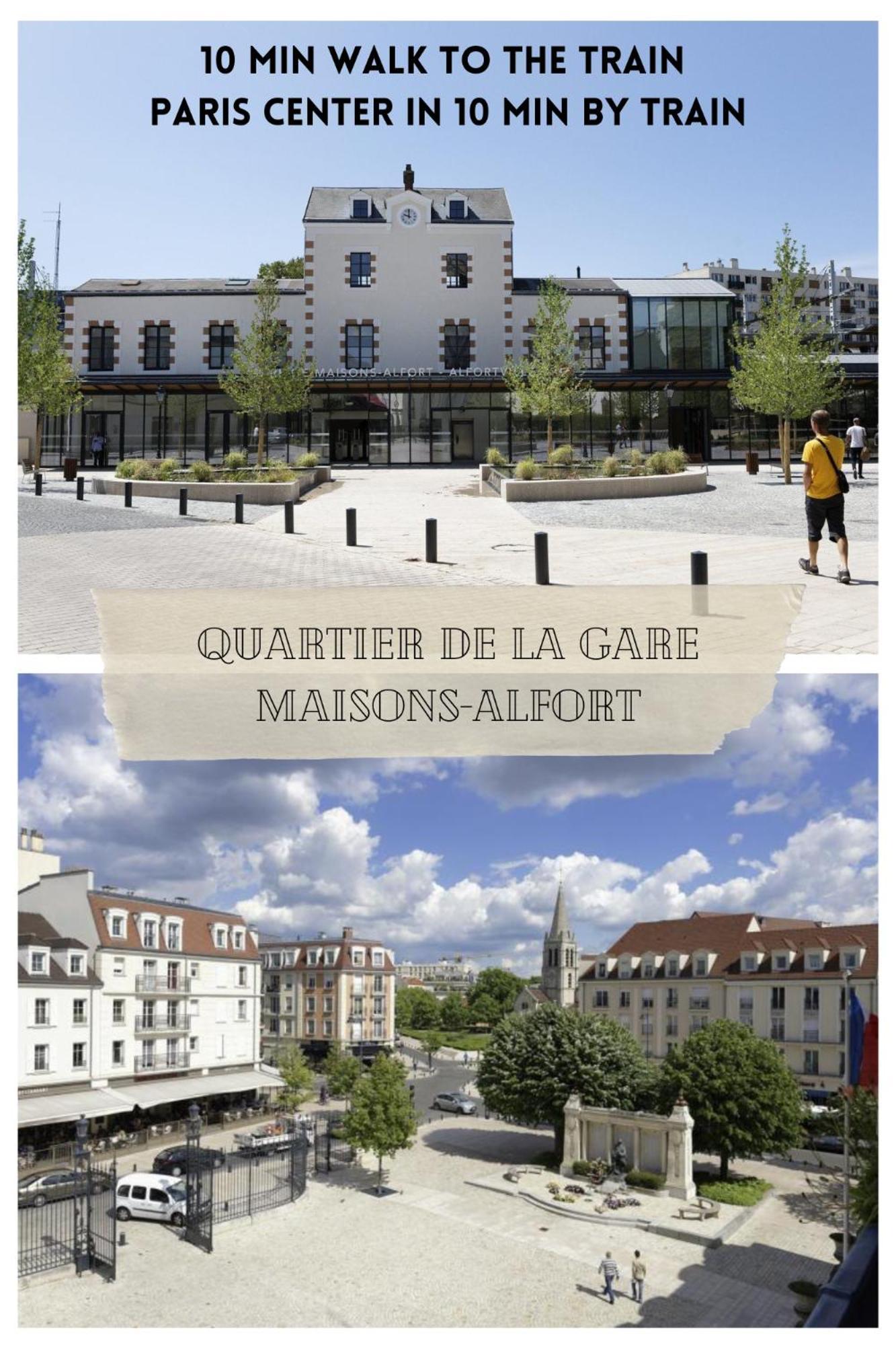 Chambre 1, Calme, 1 Station De Paris, Bureau Maisons-Alfort Exteriör bild