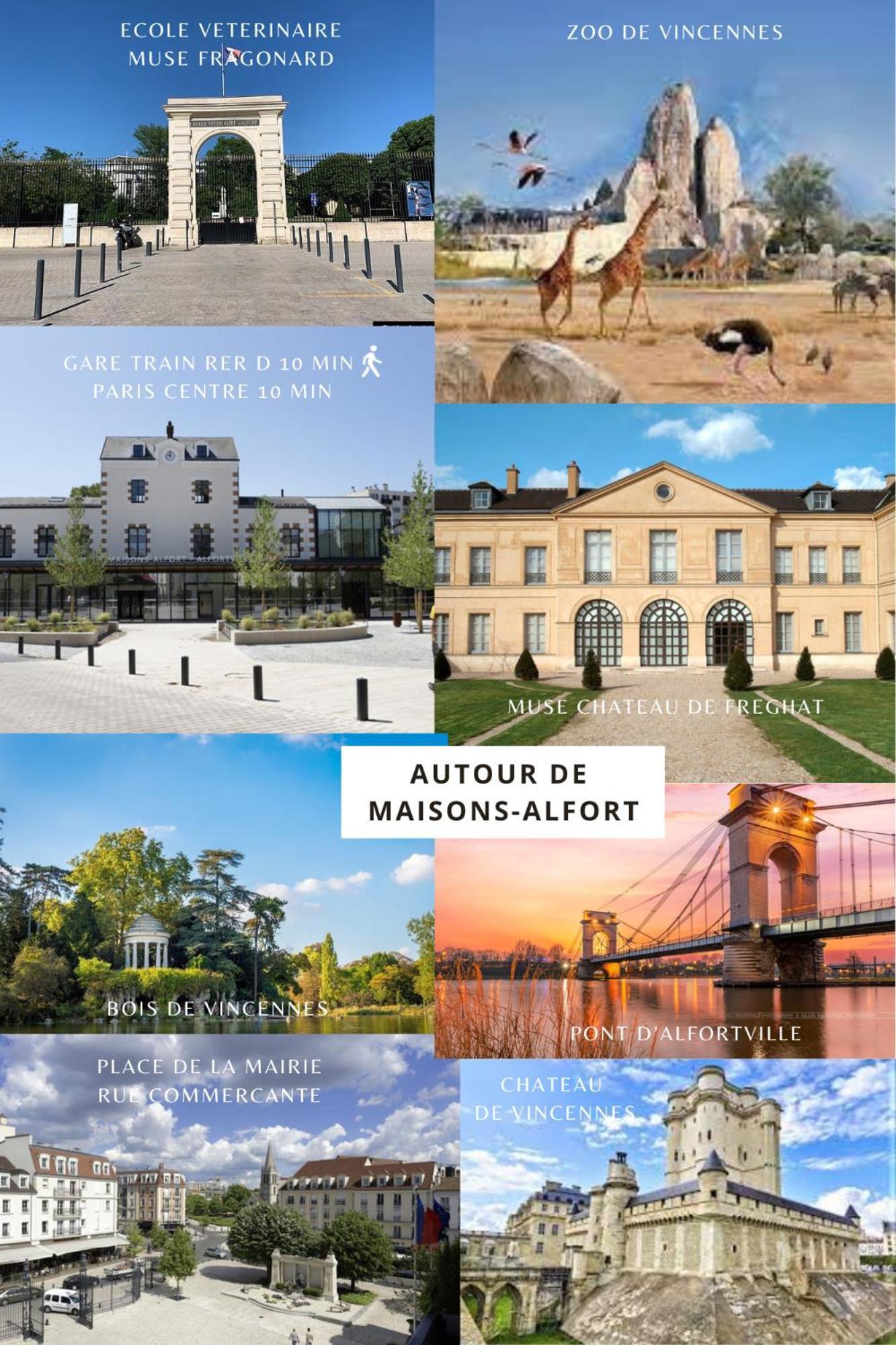 Chambre 1, Calme, 1 Station De Paris, Bureau Maisons-Alfort Exteriör bild